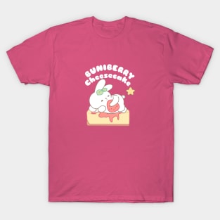 Cute bunny on Buniberry Cheesecake T-Shirt